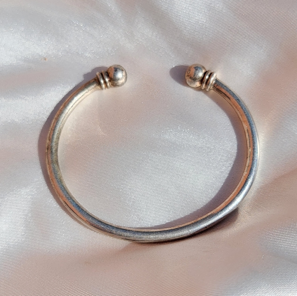 Solid Sterling Bangle - image 1